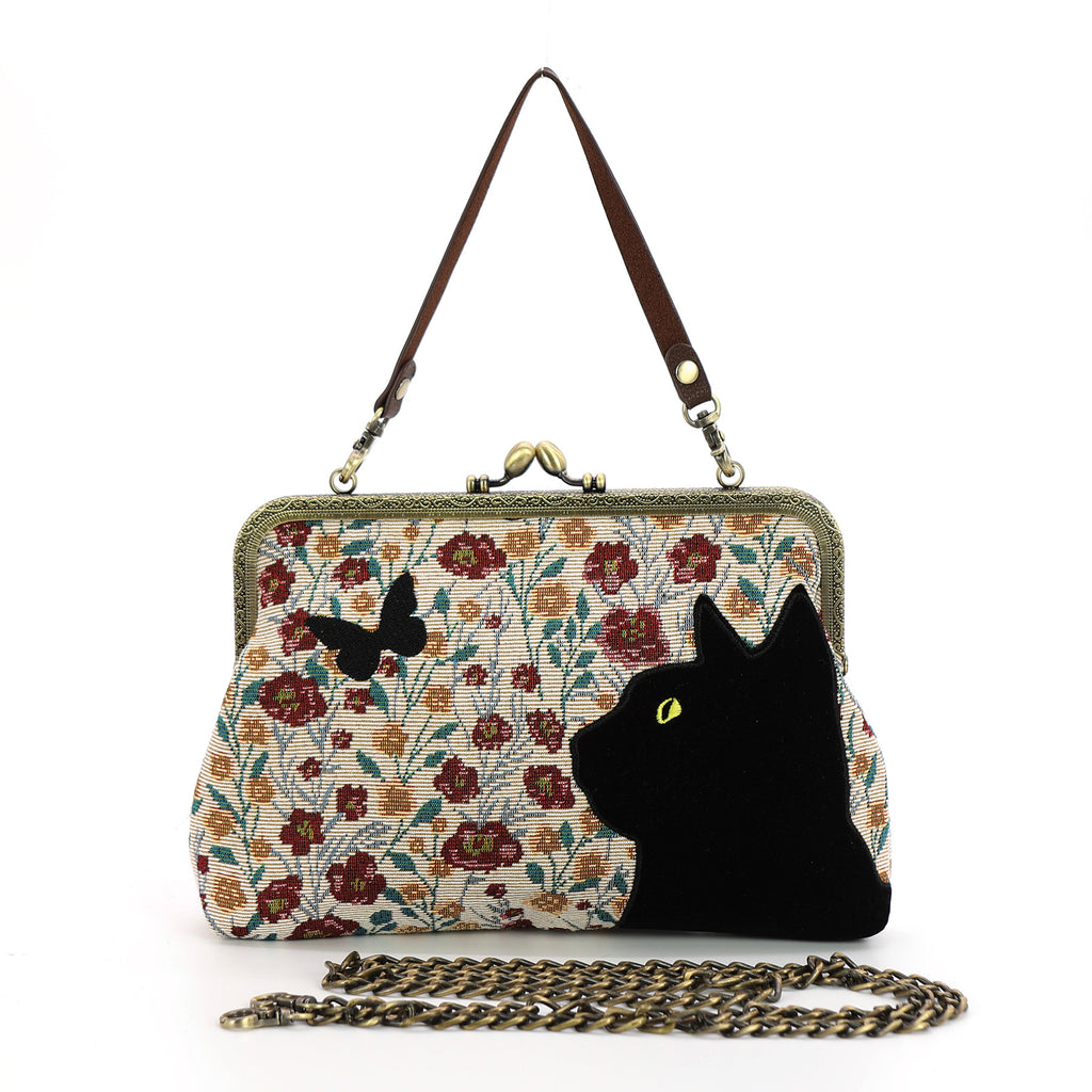 Cat Convertible Top Handle Purse Bag – Signare USA