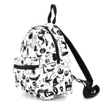 Spooky Nights Collage Mini Backpack