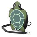 Green Sea Turtle Crossbody Bag in Vinyl