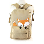 Canvas Fox Backpack Frontal view