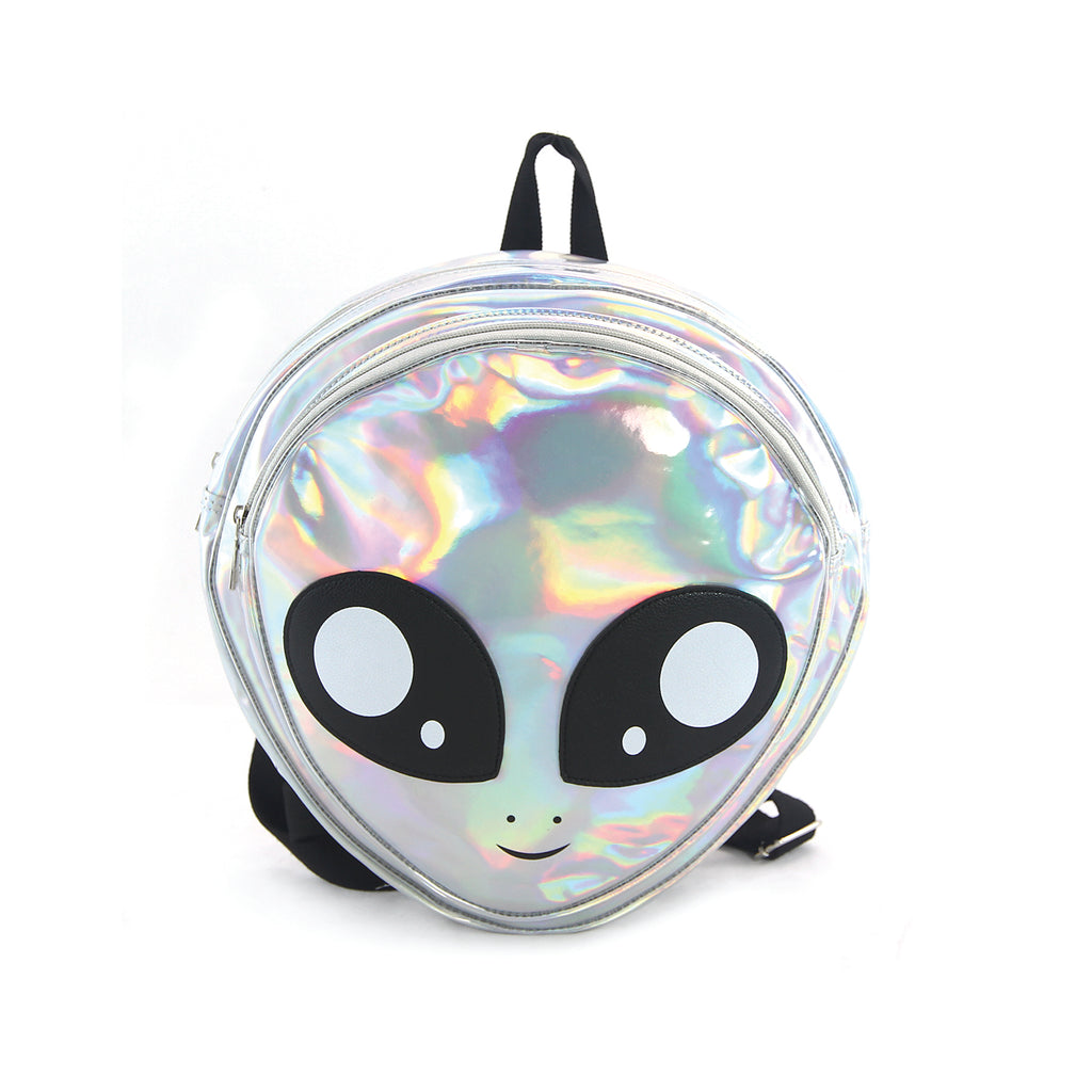 Alien Head Vinyl Backpack in Vinyl Material www.comecoinc.com Alien Head Vinyl Backpack in Vinyl Material www.comecoinc.com