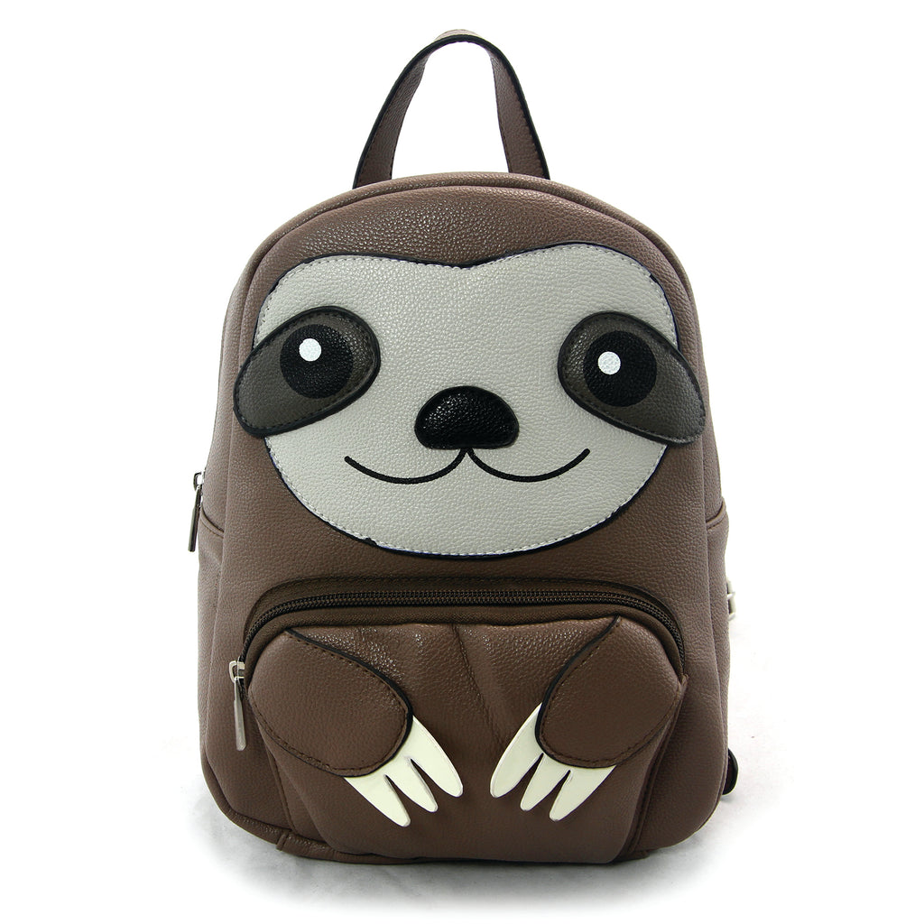 Sleepyville Critters - Mini Sloth Backpack in Vinyl Material – www ...