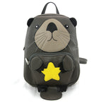 Mini Otter Backpack in Vinyl Material front view