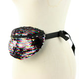 Sequin Fanny Pack side view