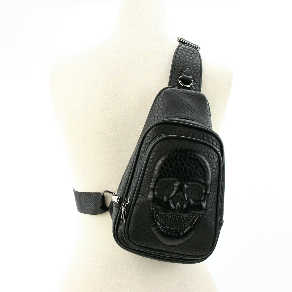 Buy UTO Women Skull Tote Bag Rivet Studded Handbag PU Leather Purse  Shoulder Bags 2 Pcs Wallet Strap A Black 382 at Amazon.in