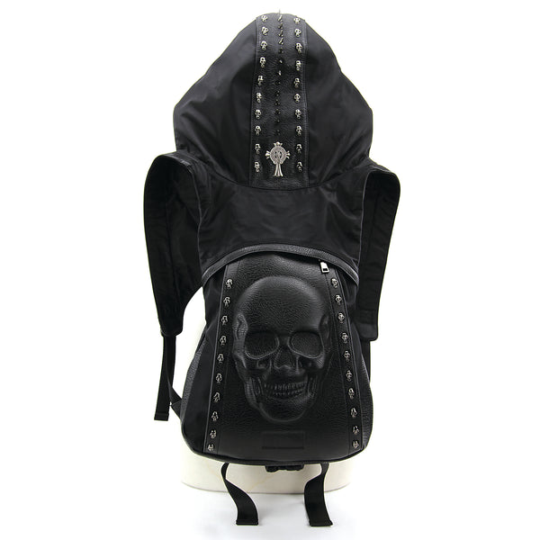 Skeleton Backpack with Hoodie in Vinyl and Polyester – www.comecoinc.com Skeleton Backpack with Hoodie in Vinyl and Polyester – www.comecoinc.com