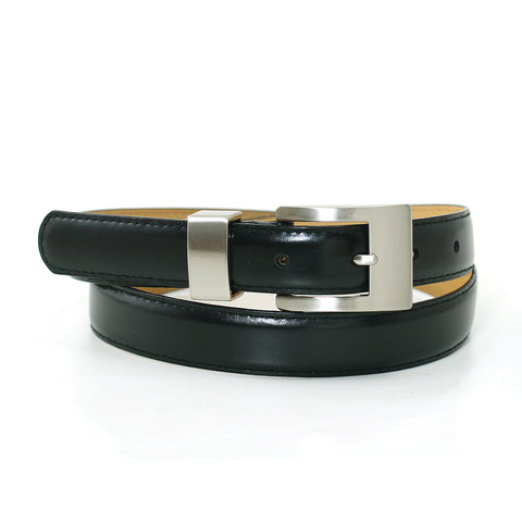 1 Inch Width Fashion Belt In Synthetic Material front view