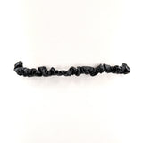 Ribbon Chain Belt in Black; back view
