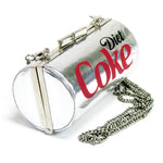 Diet Coca Cola can small cross body bag side view