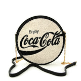 coca cola round bag front view (Enjoy Coca-Cola)
