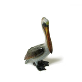 Coastal Animal Life Standing Pelican Figurine