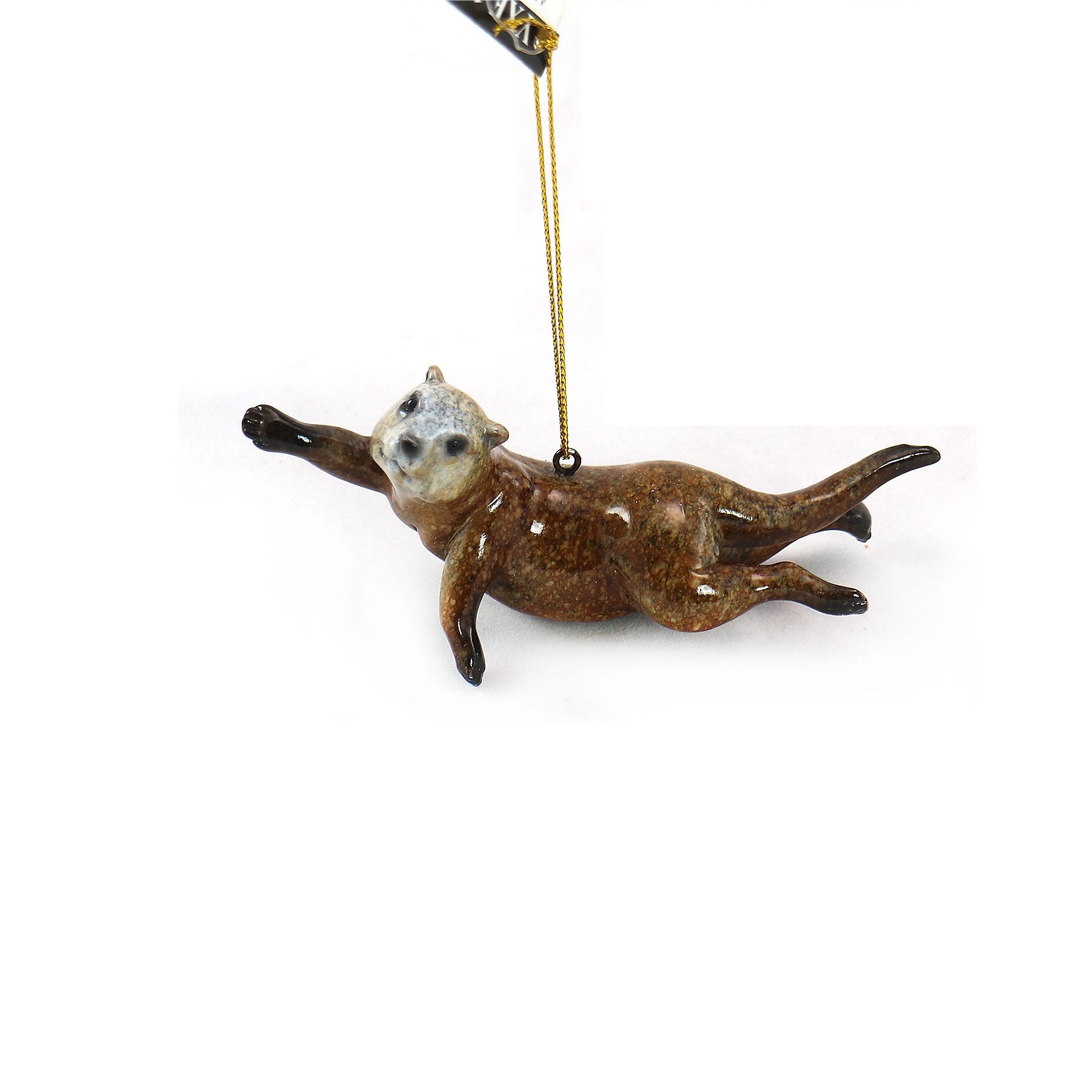 Swimming Sea Otter Ornament