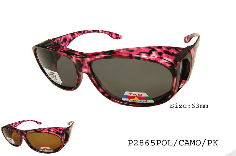 P2865POLO/CAMO Fit Over Sunglasses, front view
