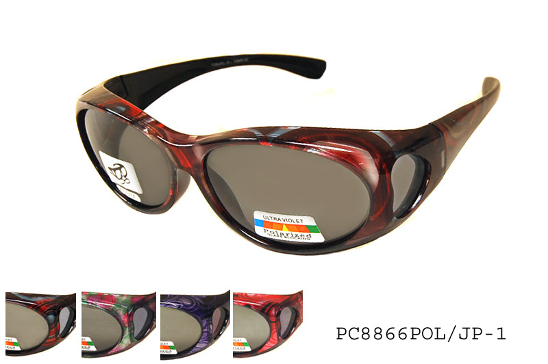 PC8866POL/JP-1 Fit Over Sunglasses, front view