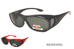 RS2865POL Fit Over Sunglasses, front view