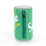 Sprite Can Coin Purse in Canvas, side view