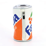 Fanta Can Coin Purse in Canvas, side view