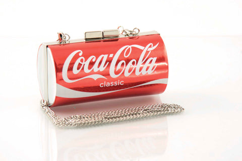 coke can bag front view