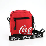 Coca-Cola square shoulder bag, front view