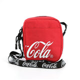 Coca-Cola square shoulder bag, back view