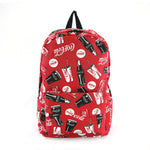 Coca-cola backpack frontal view