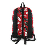Coca-cola backpack back view