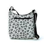 Peeking Cat Messenger in Canvas, back view