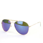 Sunglasses Made with Swarovski Elements, purple color, front view