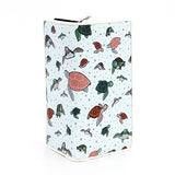 Sea Turtle Wallet, front and back view 