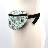 Sloth Fanny Pack, side view 