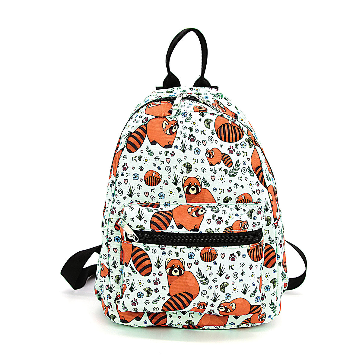 Red Panda Mini Backpack, front view