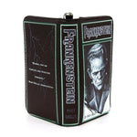 Frankenstein Book Clutch Wallet in Vinyl, front open view
