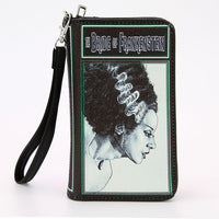 Bride of Frankenstein Wallet In Vinyl, front view