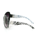 Sunglasses Made With Swarovski Elements, side frame view