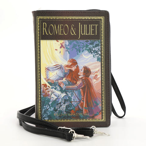 Romeo and Juliet Book Clutch Bag in Vinyl